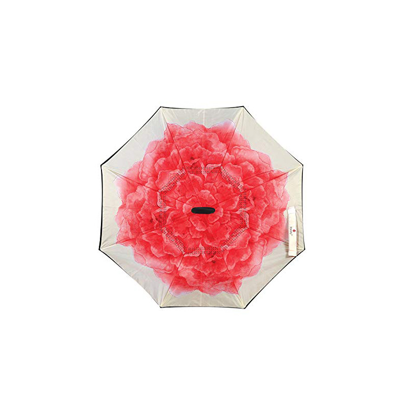 Inverted Umbrella (Flower Pattern)