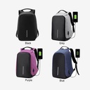Anti-theft Unisex Backpack With USB Charging Port