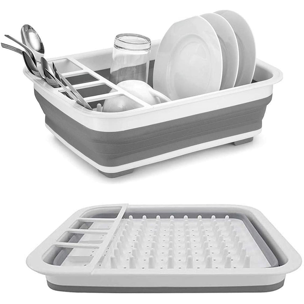 4-IN-1 Multifunction Kitchen Collapsible Dish Drainer