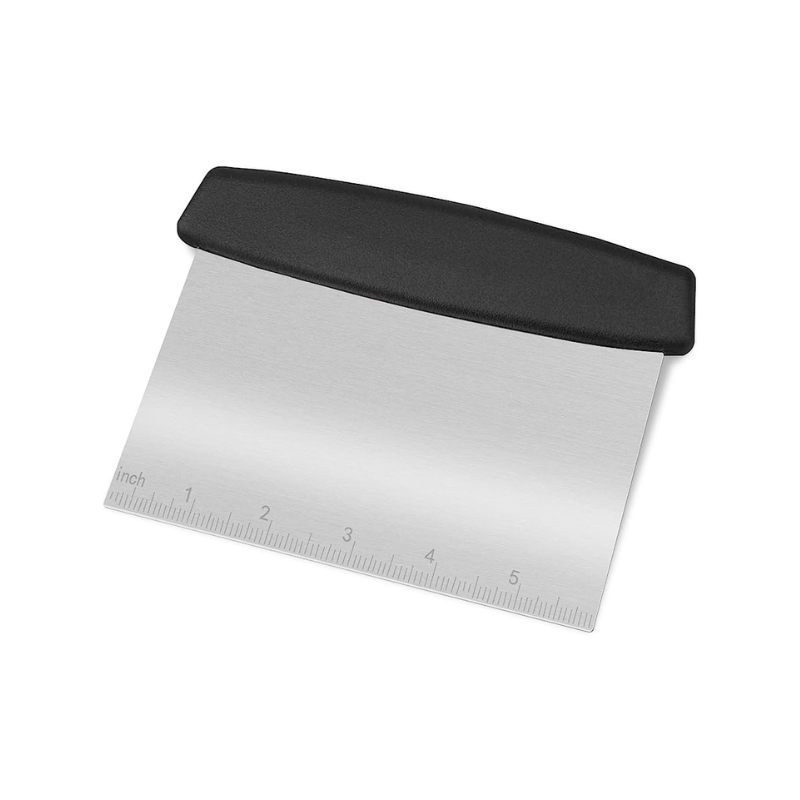 Stainless Steel Bread Dough Scraper 16.5*12cm