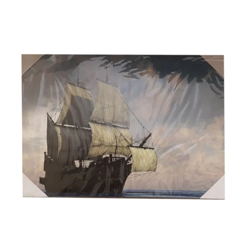 Auspicious Decorative Painting boat