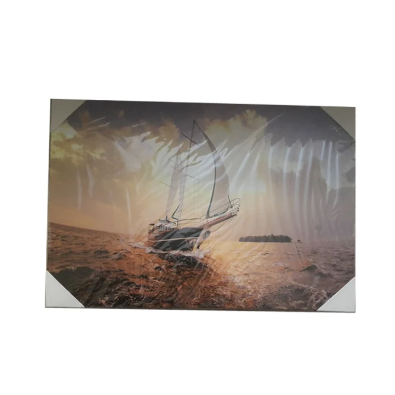 Auspicious Decorative Painting boat 2