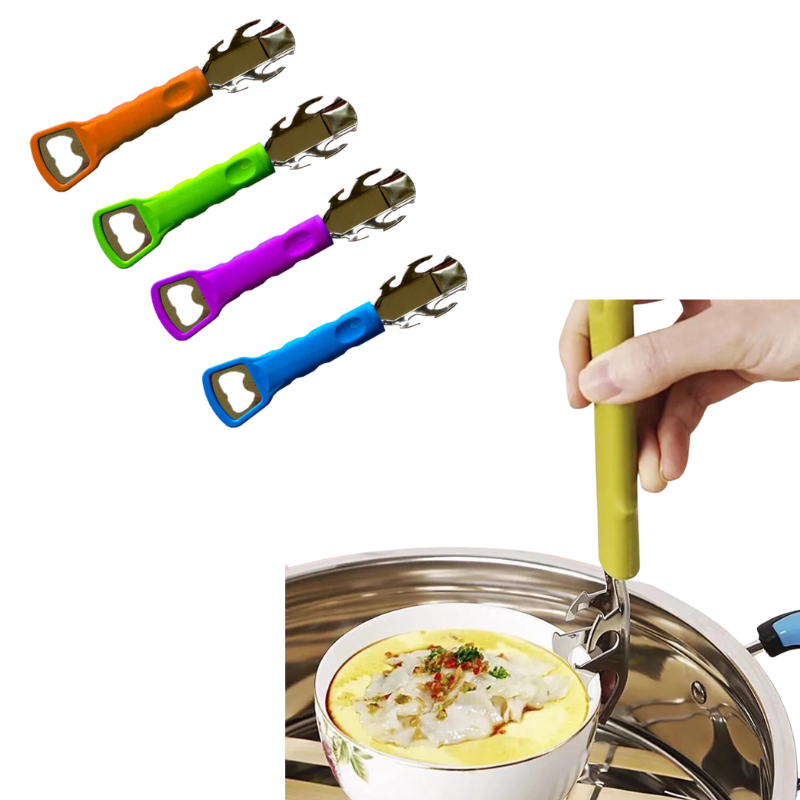 Bottle Opener With Bowl Holder