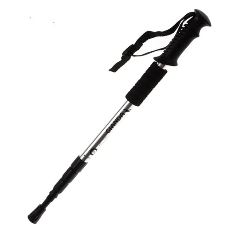 Extendable Hiking Stick - Silver