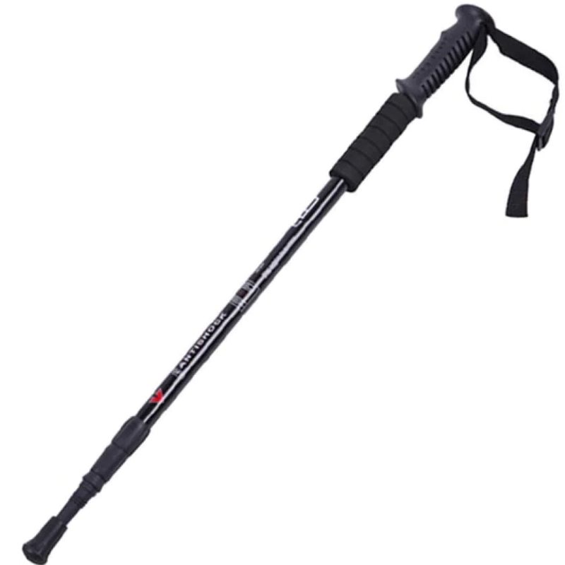 4 Session Hiking Stick Foldable-Black - More Colors Available