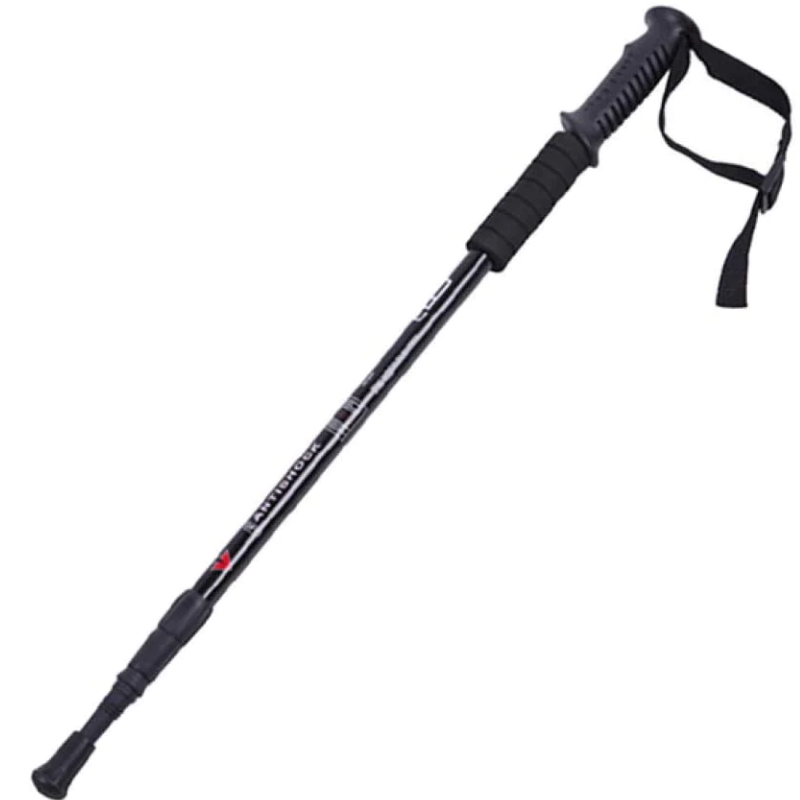 Extendable Hiking Stick - Black