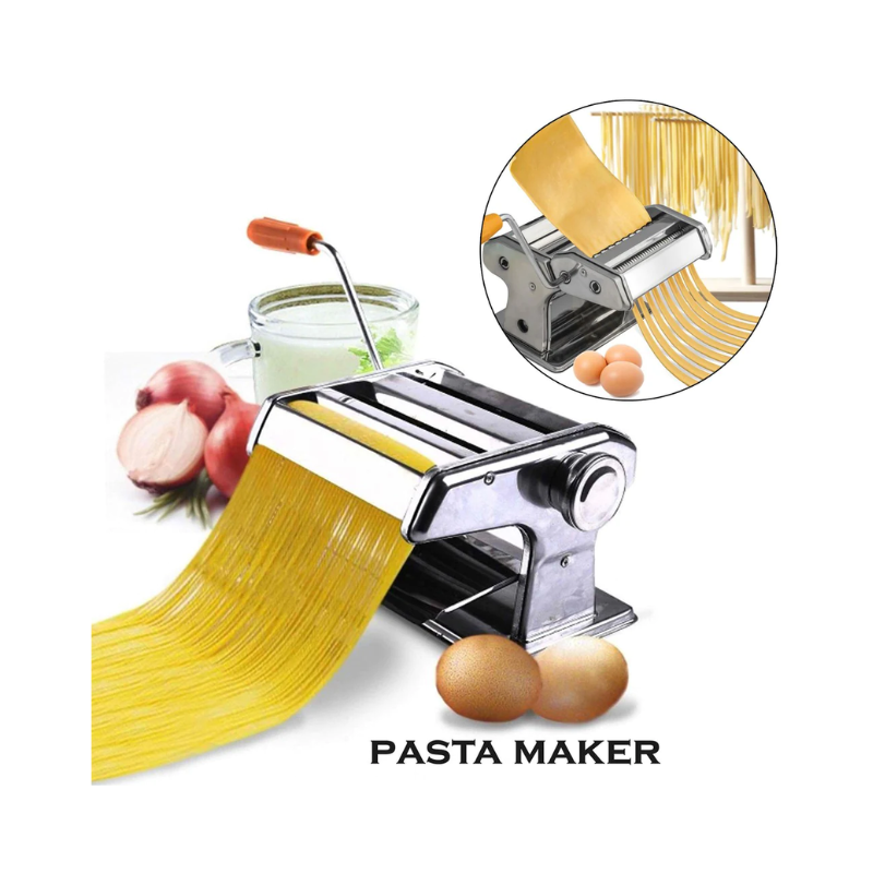 Stainless Steel Pasta Maker Silver 150 millimeter