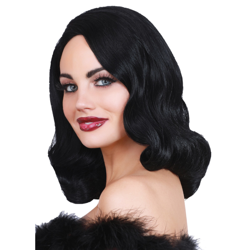 1940 s Black Glamour Wig