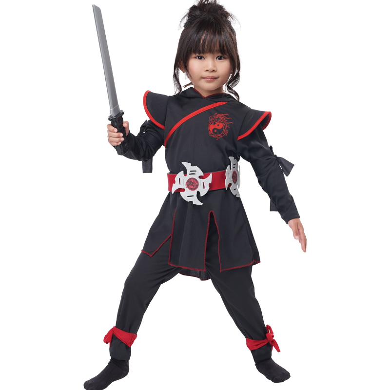 Ninja 4-6 Year Children's Costume