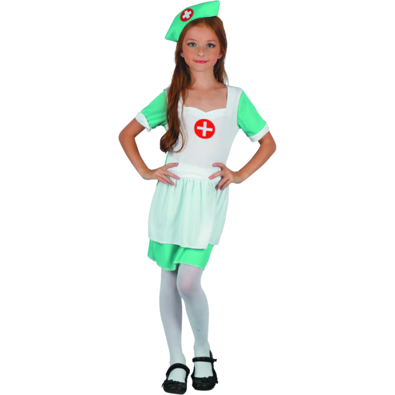 Nurse 10 - 12 Year Children's Costume
