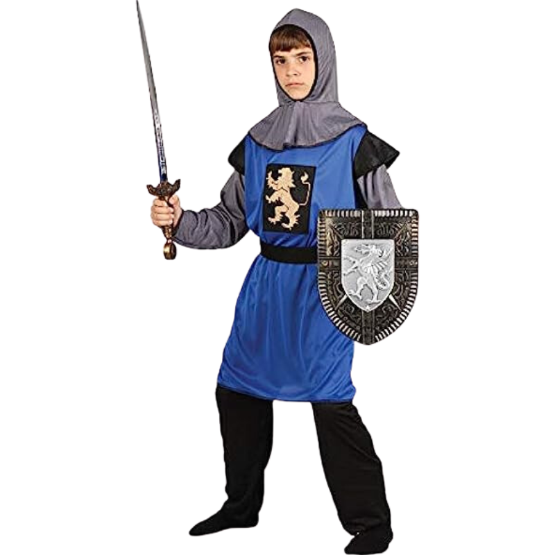 Medieval Knight 7-10 Year Children's Costume