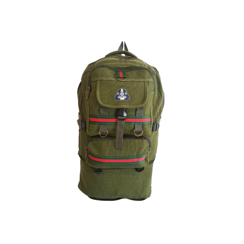 Sports Outdoor Canvas Travel Backpack - Available in 3 colors (Green)