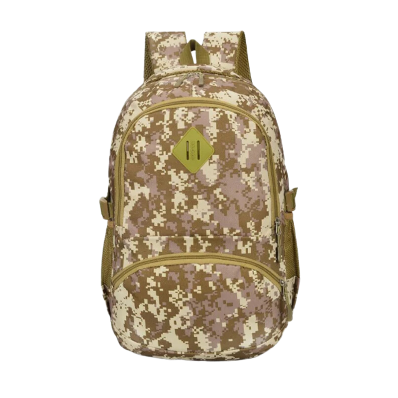 Outdoor Hiking Trekking Military Bag Camouflage (Green)