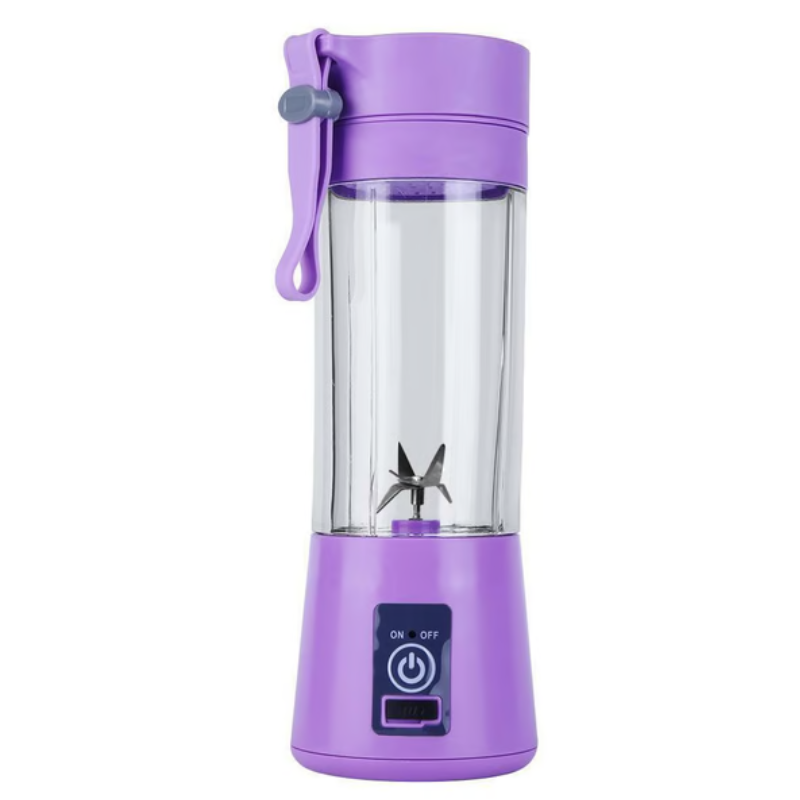Portable and Rechargeable Battery Juice Blender (Purple)