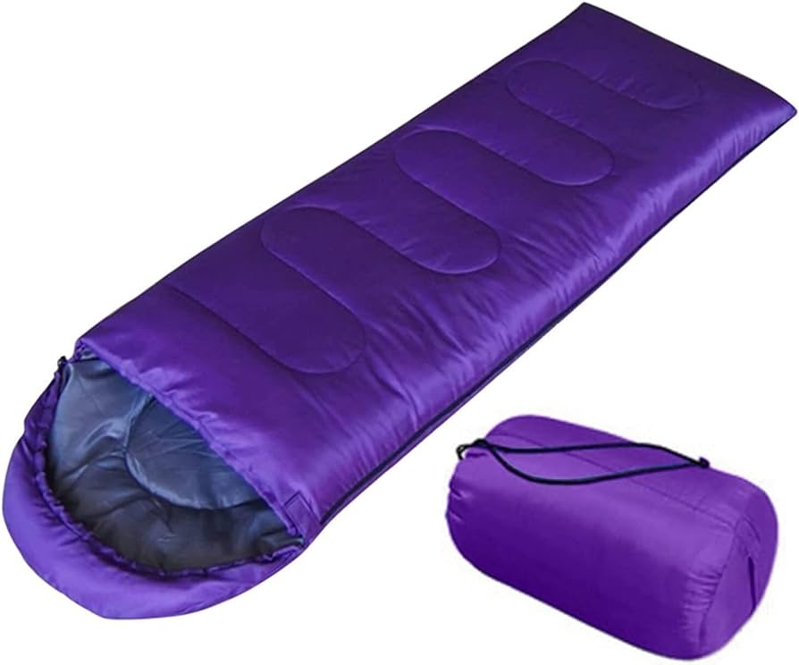 Outdoor Camping Sleeping Bag Purple
