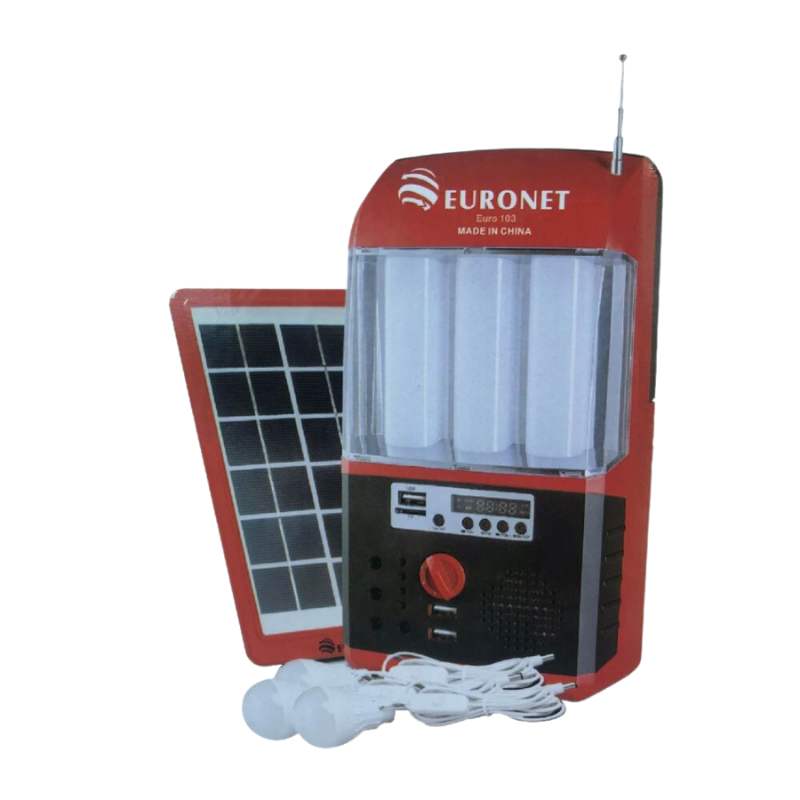 Portable Solar Lighting KIT EURO 103