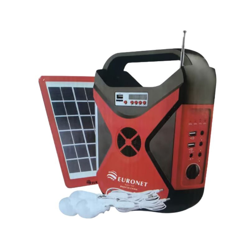 portable Solar Lighting Kit EURO 102 (Green)