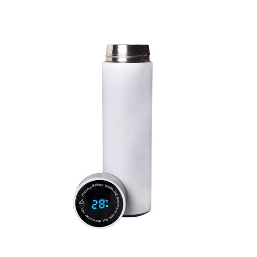 Smart cup LED temperature display