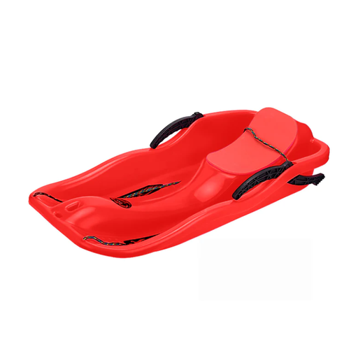 Snow Sled , Toboggan with Brakes & Pull Rope 65 cm