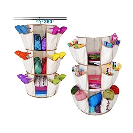 Carrousel 3 Tiers Multi Pocket