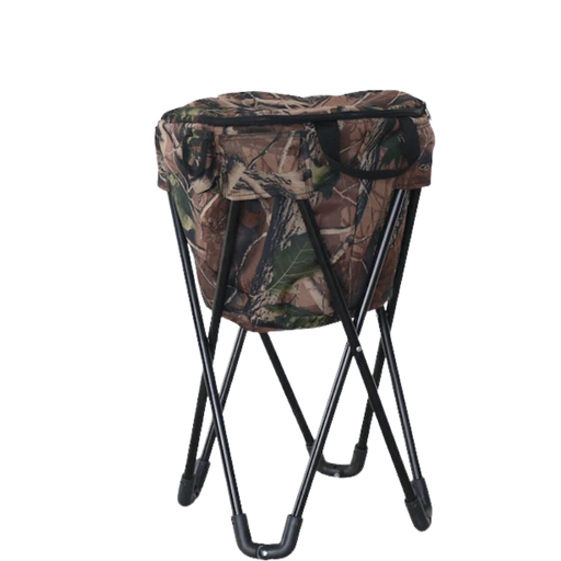 Insulated Camouflage Cooler with Stand