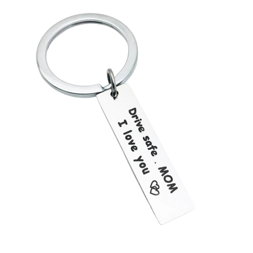 Drive Safe MOM I Love you Key Chain