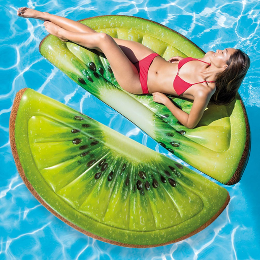 Intex Kiwi Slice Inflatable Mat with Realistic Printing, 70" X 33.5"