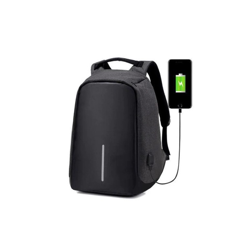 Anti-theft Unisex Backpack With USB Charging Port