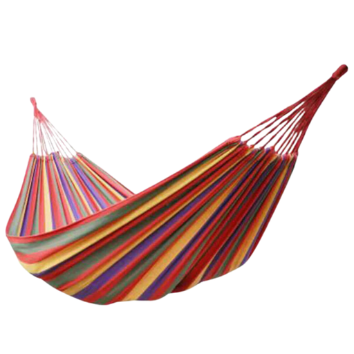 Outdoor Garden Hammock - for 1 person- Red
