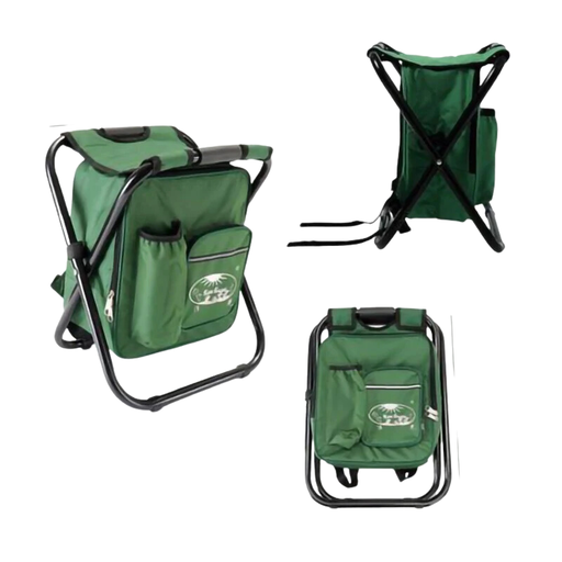 Portable folding ice cooler bag beach chair