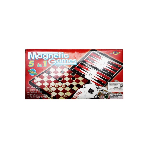 5 in 1 Magnetic Game